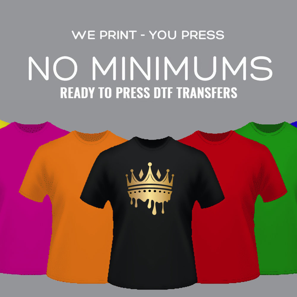 SUBLIMATION TRANSFER Ready to press. Printed For You To Press [90s
