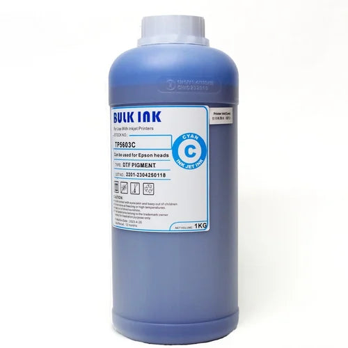 InkBank DTF INKS 1kg HIGH GRADE CMYK+W