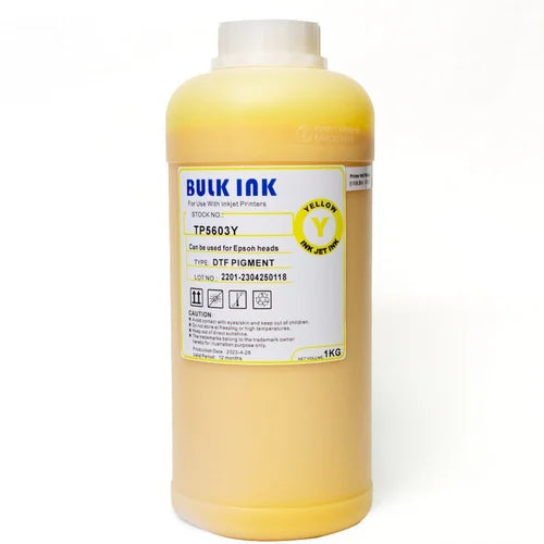 InkBank DTF INKS 1kg HIGH GRADE CMYK+W